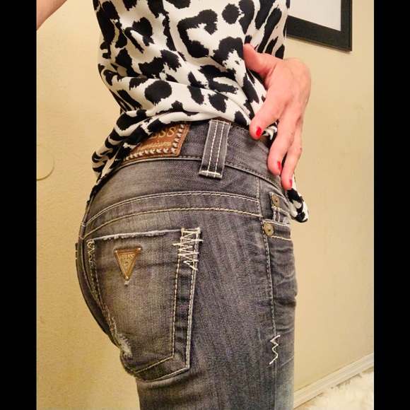 Guess premium Skinny Jeans women size 23 - Picture 12 of 16